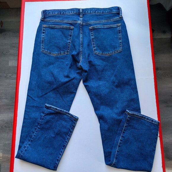GAP jeans men's size W32/L32 denim blue slim fit - Picture 3 of 14